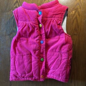 Carter’s fleece vest NWOT size 4T